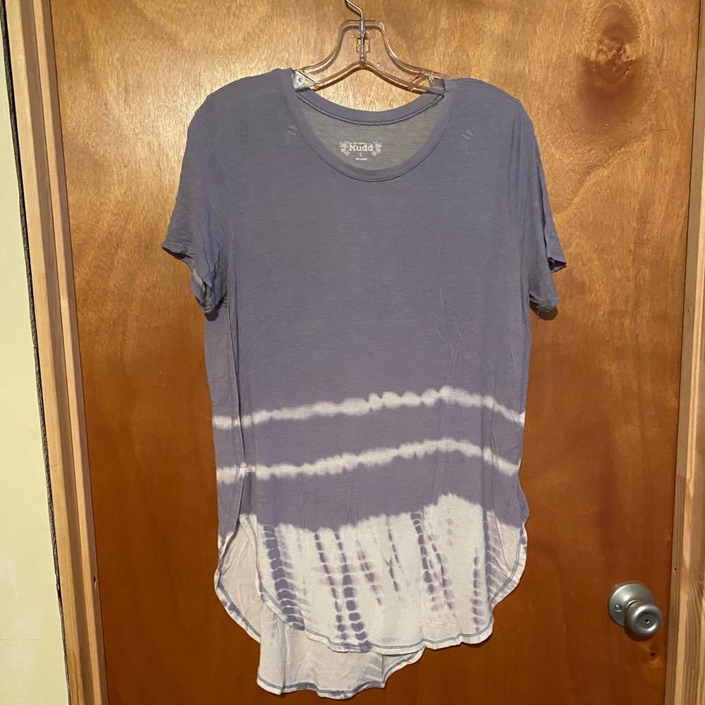 Blue long t shirt